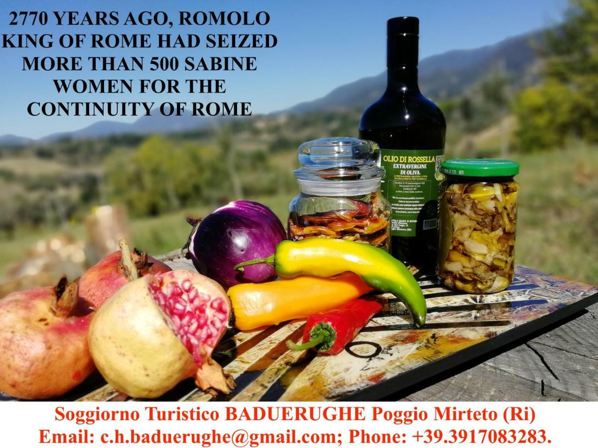Baduerughe - Valledellago Poggio Mirteto Extérieur photo